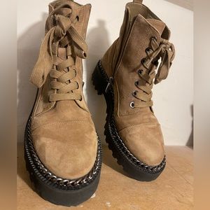 Women's Mindinta Chain Trim Combat Boot